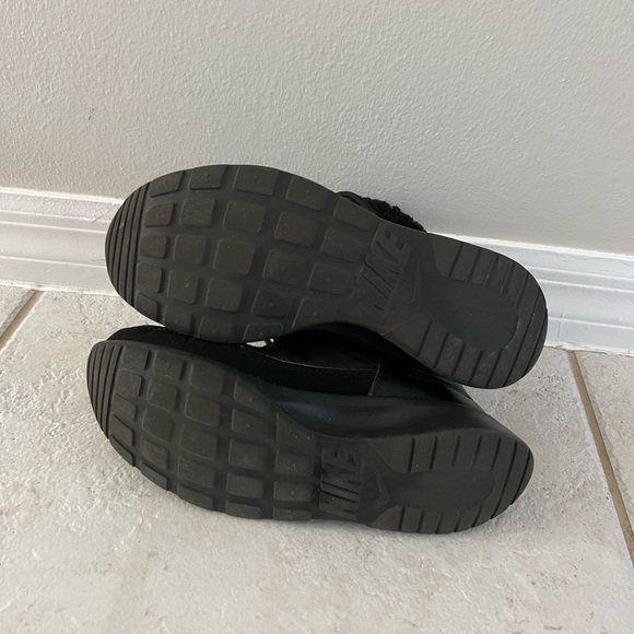 Nike Kaishi Winter High Top Lined Black Snow Sneaker Boots Women’s Size 7.5 - Picture 3 of 7